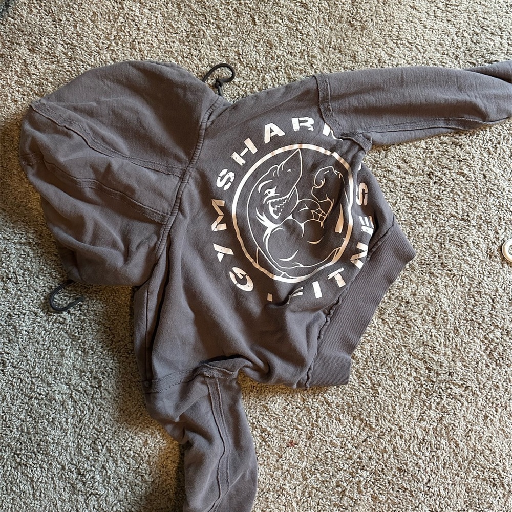 Gymshark cropped zip up